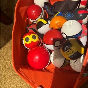 Colorful Poké Ball Toy Set